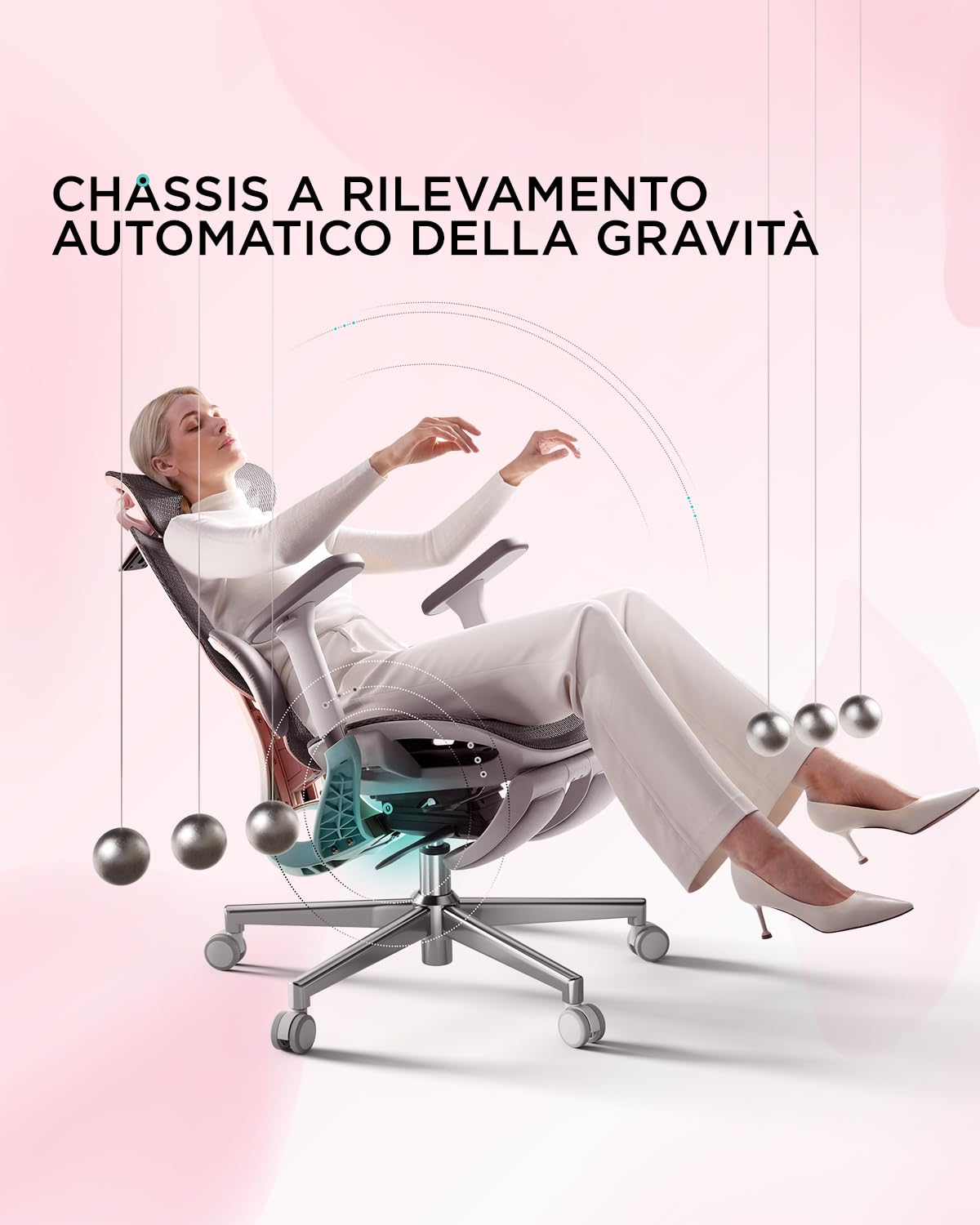 Hbada E3 Air Ergonomic Office Chair with Dynamic Lumbar Support