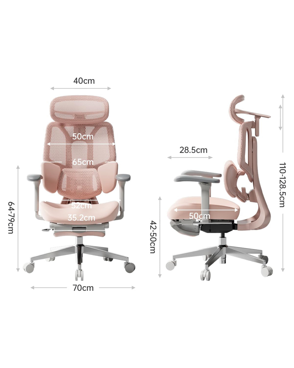 Hbada E3 Air Ergonomic Office Chair with Dynamic Lumbar Support