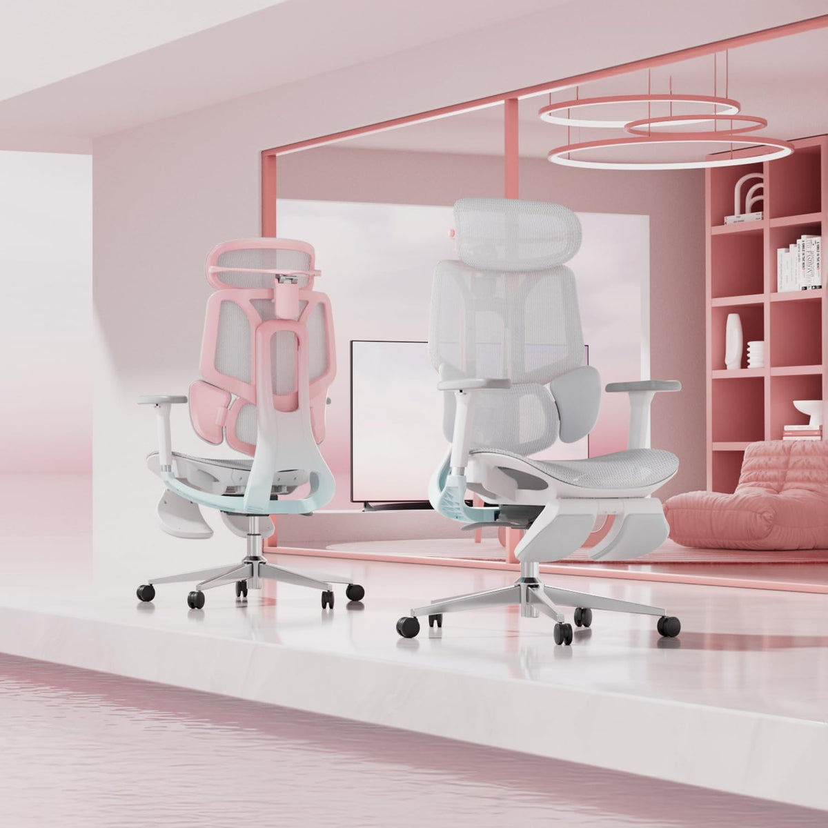 Hbada E3 Air Ergonomic Office Chair with Dynamic Lumbar Support