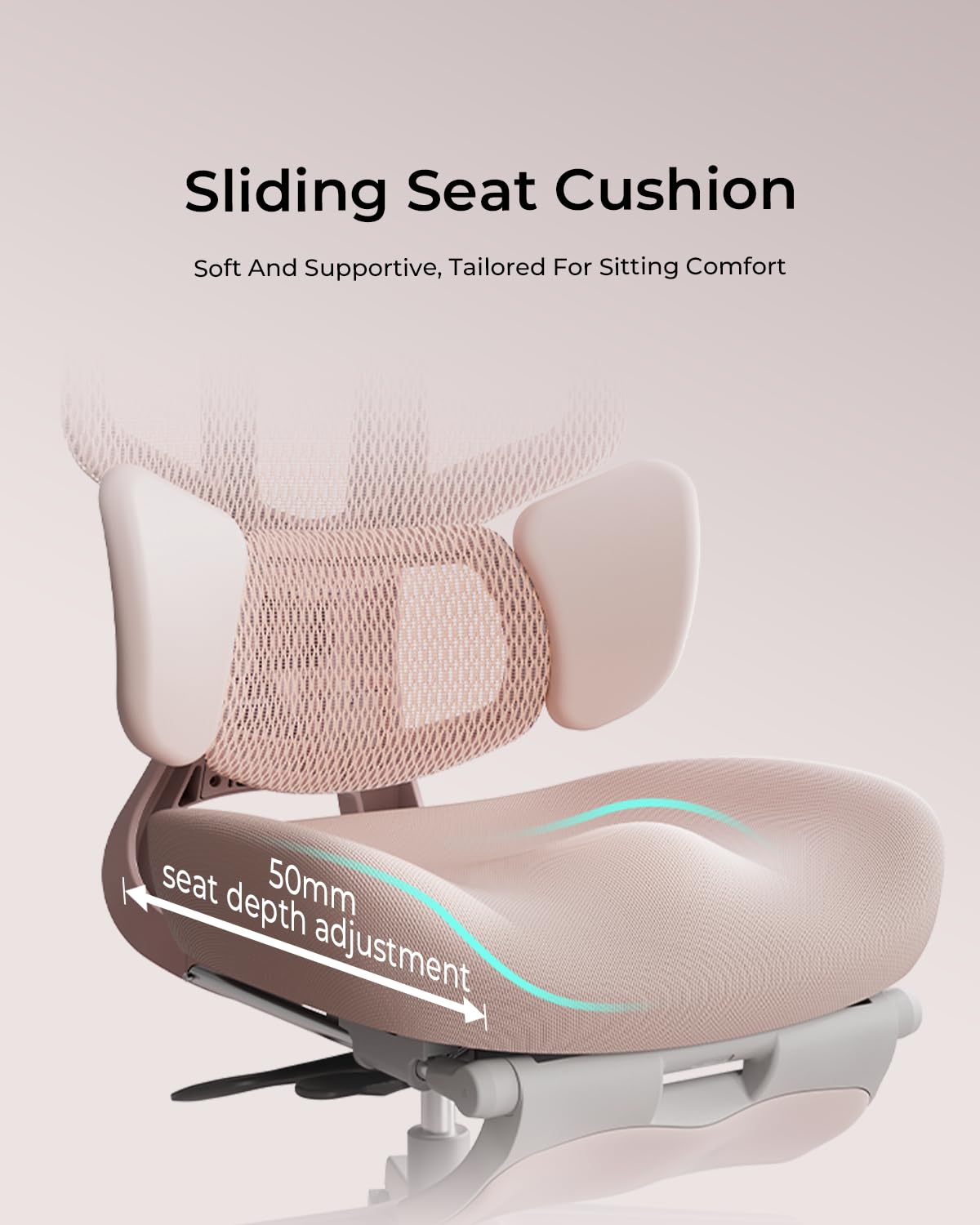 Hbada E3 Air Ergonomic Office Chair with Dynamic Lumbar Support