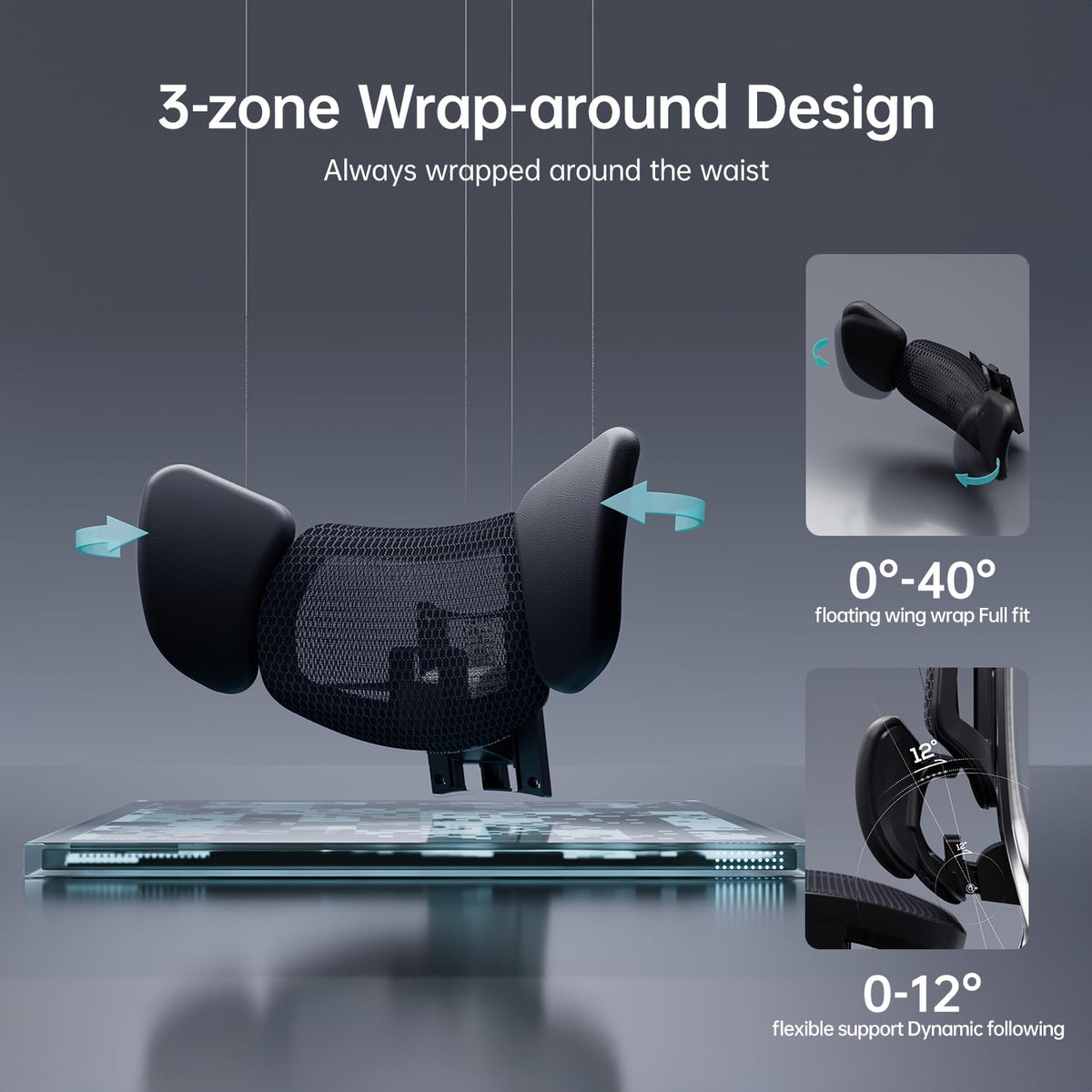 Hbada E3 Air Ergonomic Office Chair with Dynamic Lumbar Support