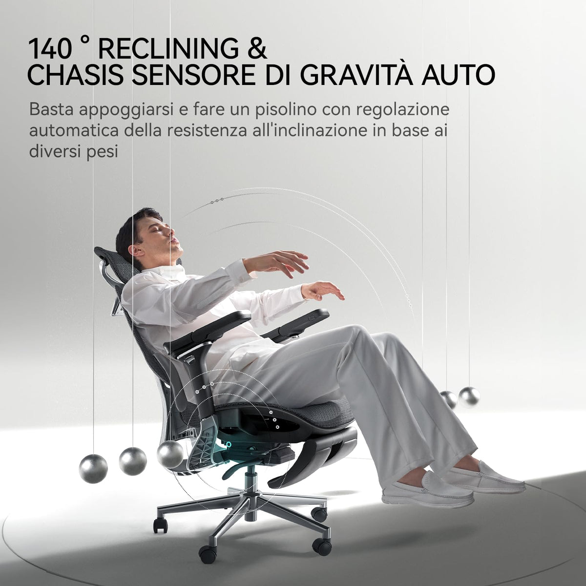 Hbada E3 Air Ergonomic Office Chair with Dynamic Lumbar Support