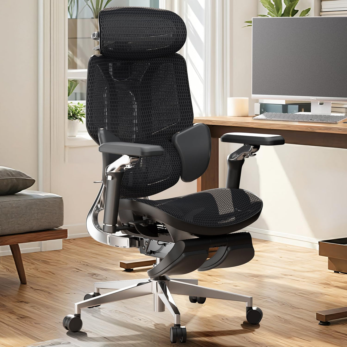 Hbada E3 Air Ergonomic Office Chair with Dynamic Lumbar Support