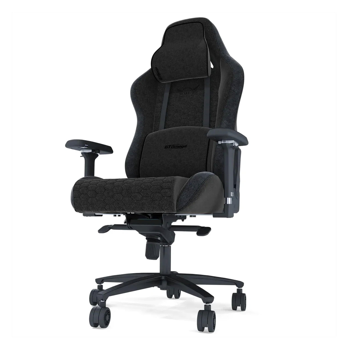 GT OMEGA PRO Series Gen 2 XL - Black, Up to 180° Recline, 360° Rotation