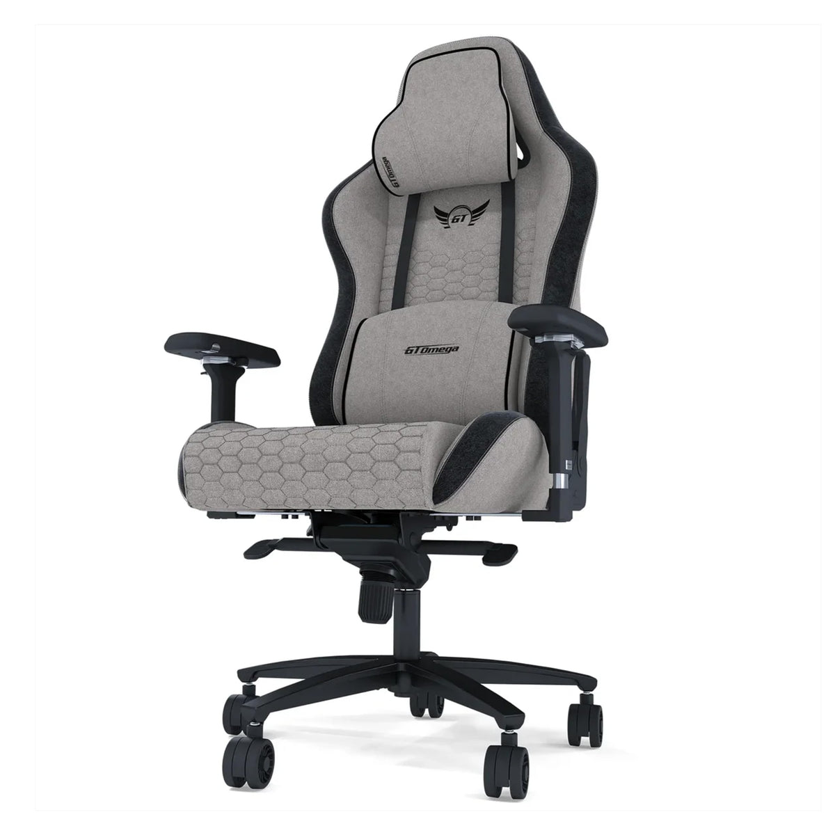 GT OMEGA PRO Series Gen 2 XL - Black, Up to 180° Recline, 360° Rotation