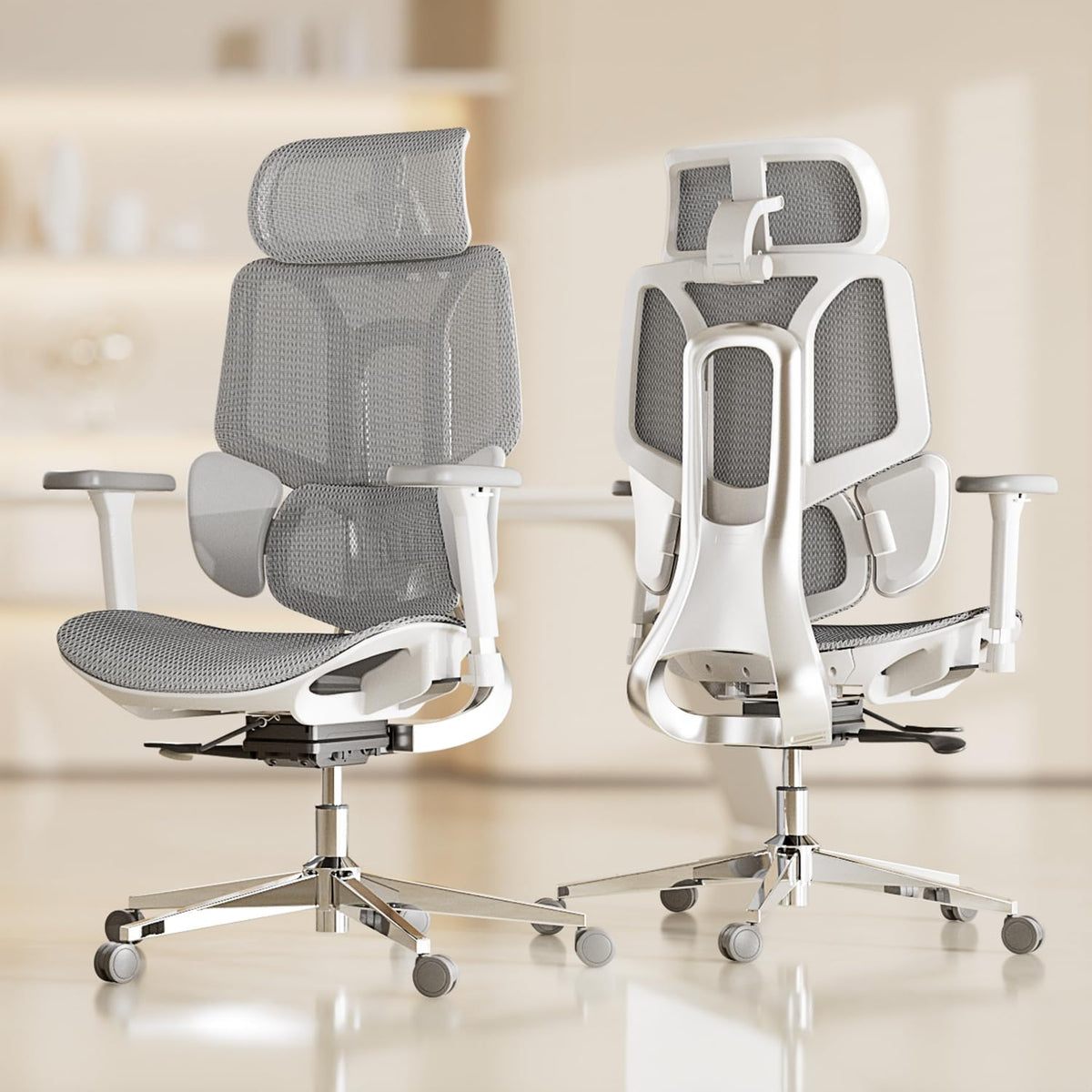 Hbada E3 Air Ergonomic Office Chair with Dynamic Lumbar Support
