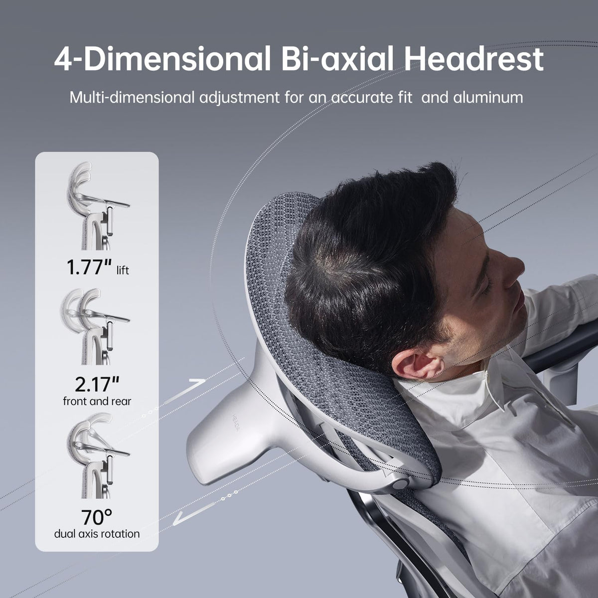Hbada E3 Air Ergonomic Office Chair with Dynamic Lumbar Support
