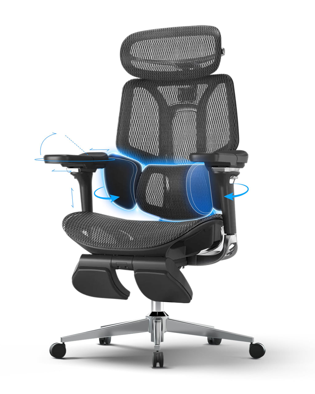Hbada E3 Air Ergonomic Office Chair with Dynamic Lumbar Support