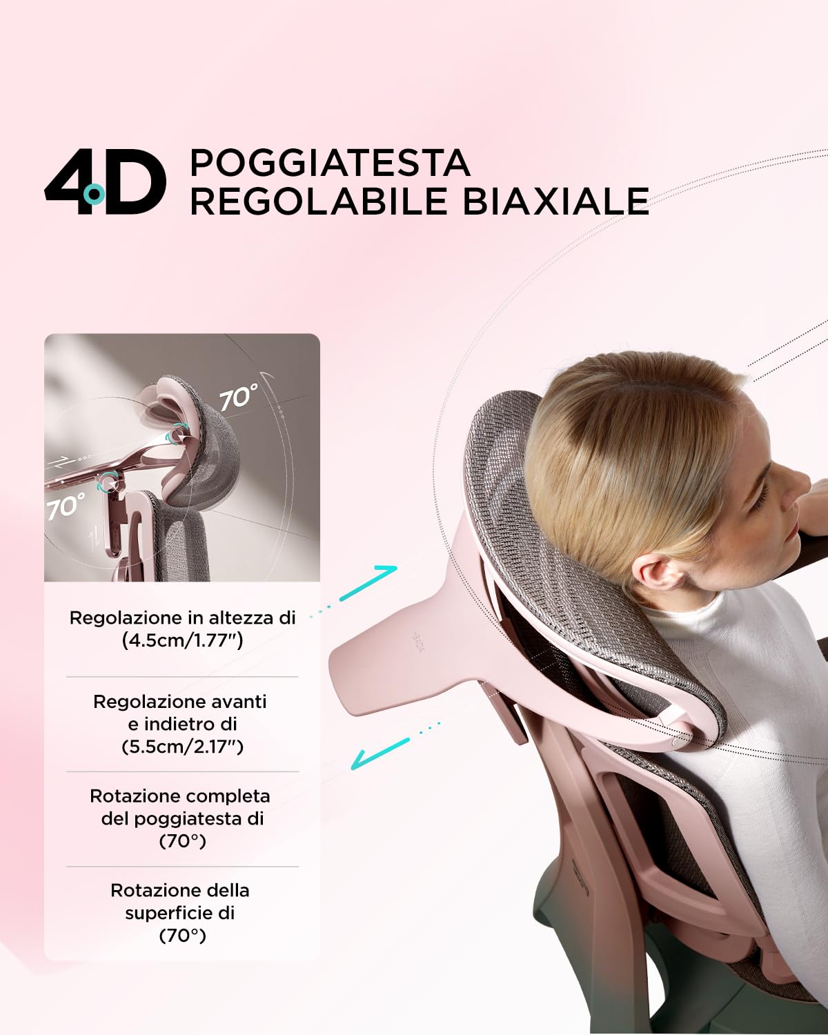 Hbada E3 Air Ergonomic Office Chair with Dynamic Lumbar Support