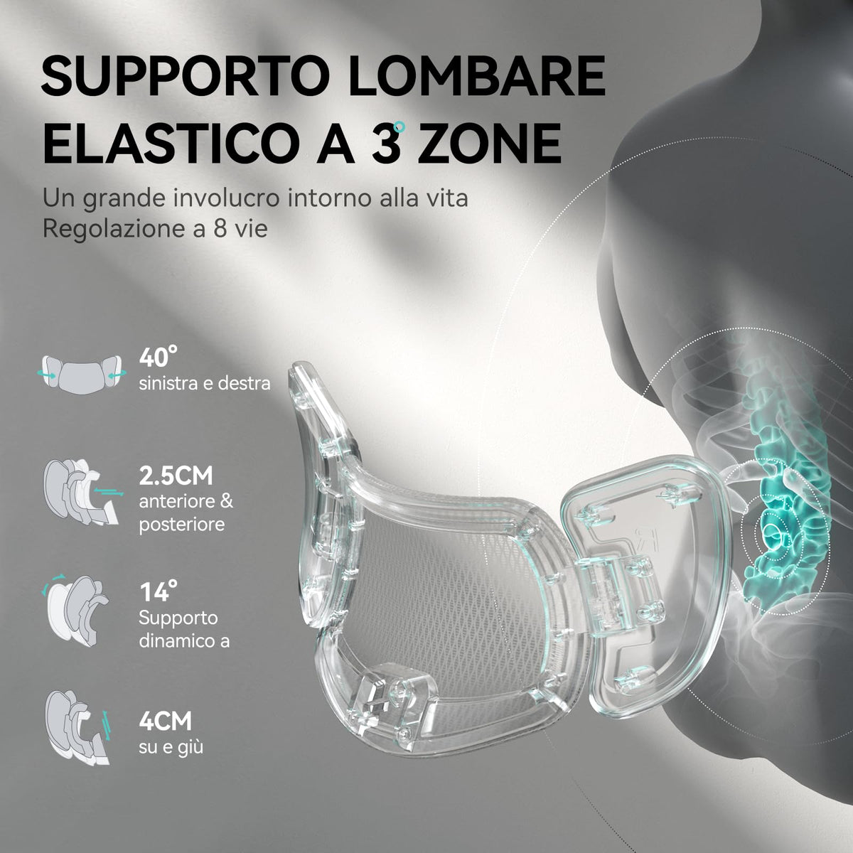 Hbada E3 Air Ergonomic Office Chair with Dynamic Lumbar Support
