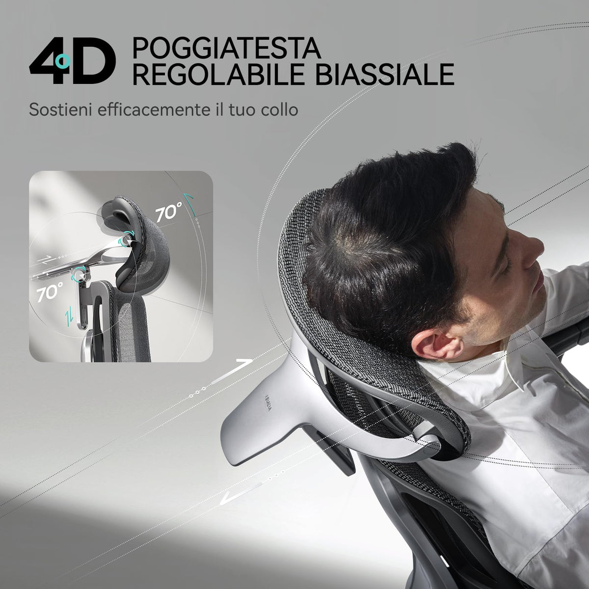 Hbada E3 Air Ergonomic Office Chair with Dynamic Lumbar Support