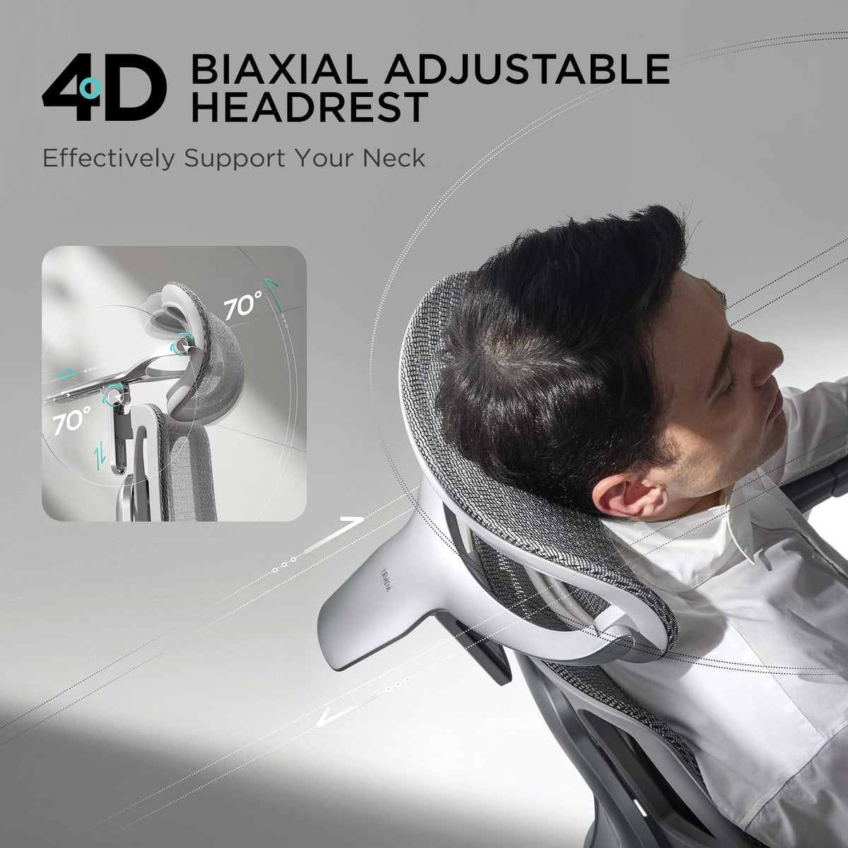 Hbada E3 Air Ergonomic Office Chair with Dynamic Lumbar Support