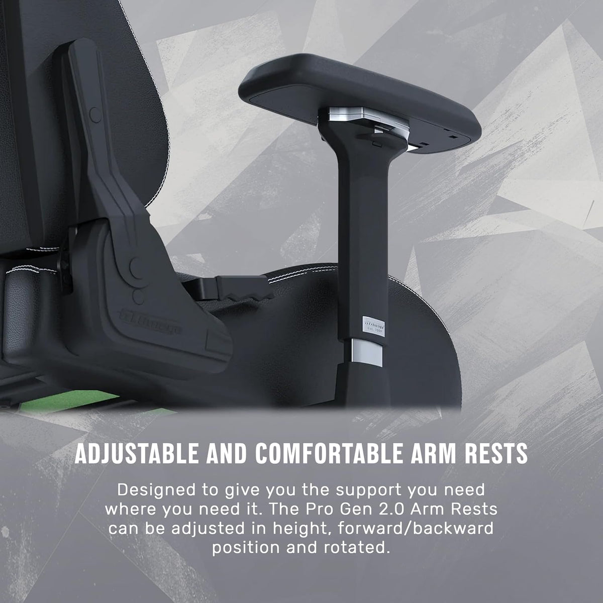 GT OMEGA PRO Series Gen 2 XL - Black, Up to 180° Recline, 360° Rotation