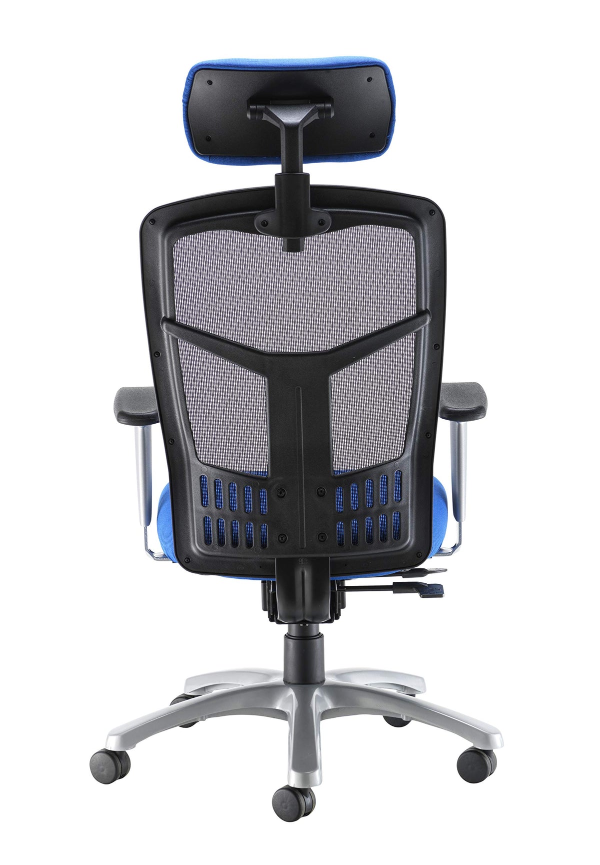 Office Hippo Desk Chair, Ergonomic Heavy Duty Office Chair, Fully Adjustable For Extra Comfort & Support, Torsion Control Computer Chair For 24 Hour Use, 152kg User Weight - Black